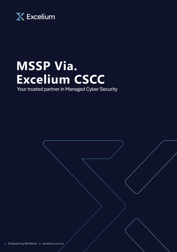 MSSP Via Excelium CSCC Brochure